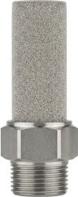 Riegler Schalldämpfer aus Edelstahl 1.4401 in Silber, M5, SW 9 - Bild 1
