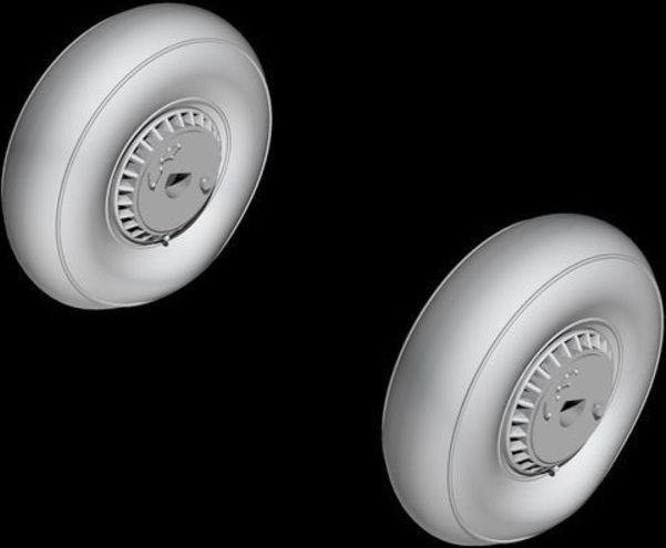 CMK Reggiane Re 2005 - Main Wheels - Bild 1