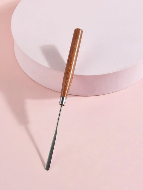 klimonla Edelstahl-Spatel Mischstab für Nagelkunst und Make-up - Bild 1