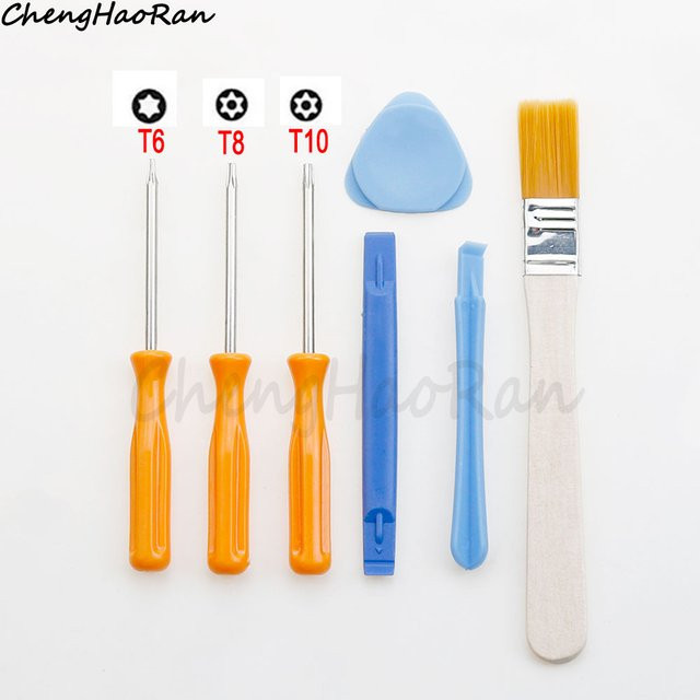 ChengHaoRan Sicherheit Schraubendreher Set Torx T6 T8 T10 für Xbox 360 und PlayStation PS3 PS4 PS5 in Multicolour - Bild 1