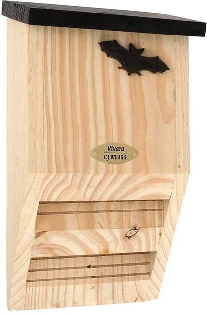 Fledermauskasten Almaurol von CJ Wildlife aus Holz in Schwarz und Braun - Bild 1