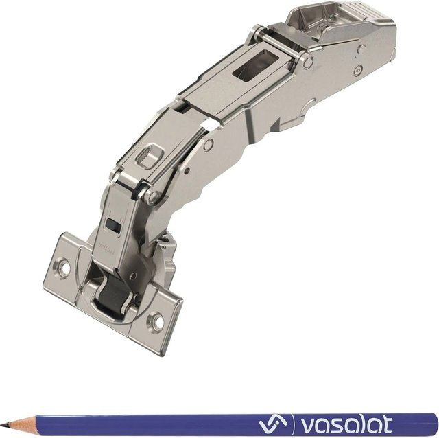 Blum Clip Top Blumotion Weitwinkelscharnier Set 155 Grad zum Anschrauben in Silber - Bild 1