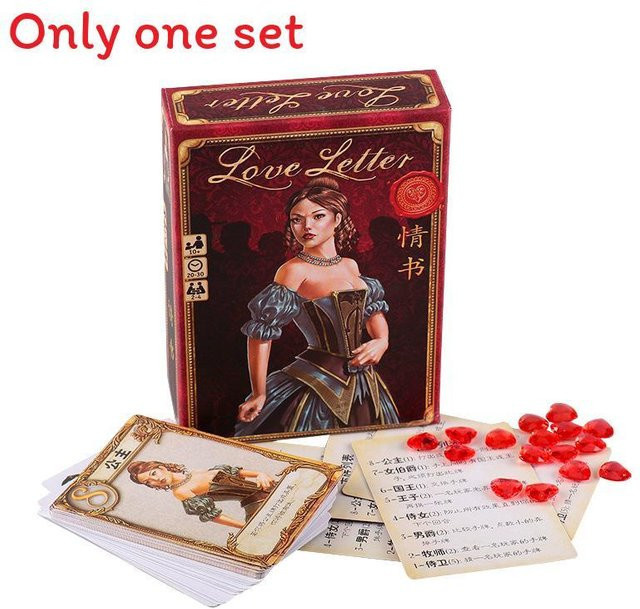 DewBloom Liebesbrief Kartenspiel, Deluxe Edition, Partyspiel - Bild 1