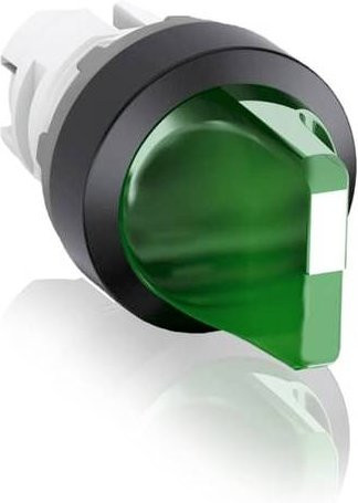 ABB M2SS1-11G Leuchtwahlschalter-Vorsatz Drehschalter in Grün aus Kunststoff - Bild 1