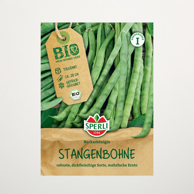 Sperli Stangenbohnen Samen BIO - Bild 1