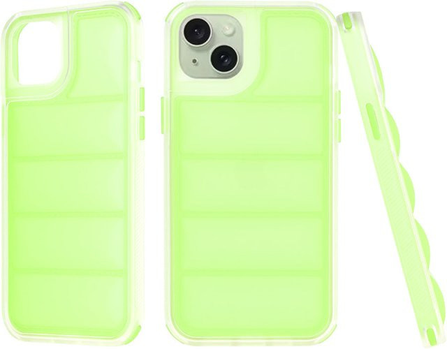 Techsuit Wave Shield Schutzhülle für Apple iPhone 15 Plus in Grün - Bild 1