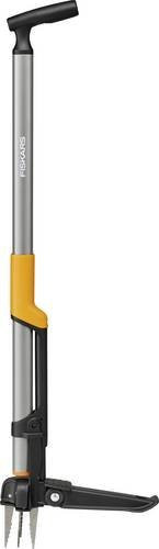 Fiskars Unkrautstecher Ergonomic mit Bent Shaft, Teleskopierbar, orange/schwarz, Höhe: 106,2 cm - Bild 1