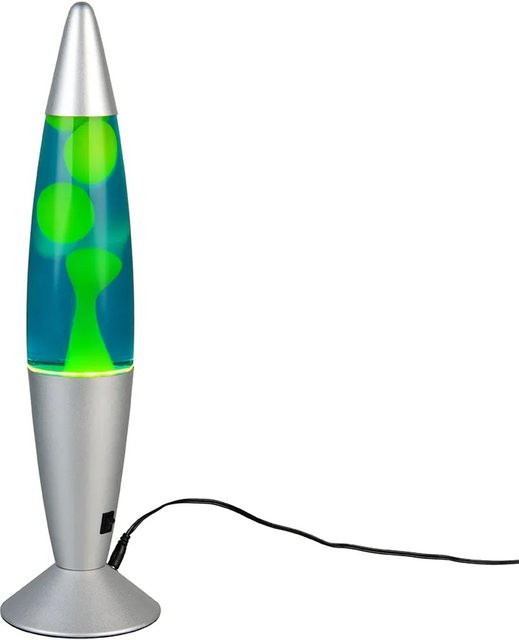 Reality LED-Lavaleuchte Vesuv in Gelb, dimmbar, Durchmesser: 10 cm - Bild 1
