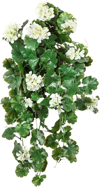 Künstliche Hängegeranie mit Petunia von Aplanta, Höhe: 66 cm - Bild 1