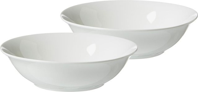 Ritzenhoff & Breker Servierschalen Bianco in Weiß, 2er Set, Durchmesser: 23 cm - Bild 1