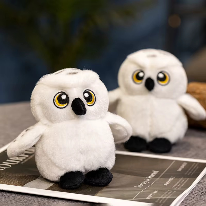 pangcangshu Harry Potter Hedwig Eule, Plüschtier, Weiß - Bild 4