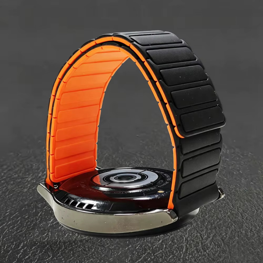 Xiaomi Uhrenarmband, Silikon, orange, Unisex, 22 mm - Bild 1