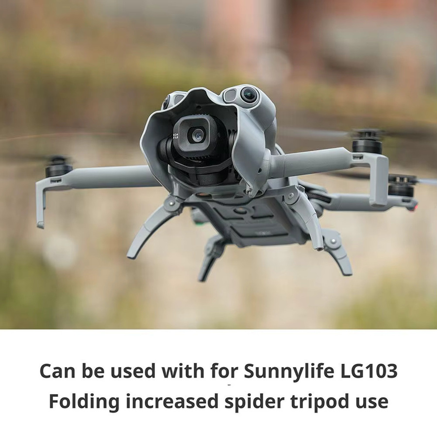 DJI Mini 5 Pro Objektiv-Sonnenschutz Frosch-Objektivhaube Blendschutz und Gimbal-Schutzabdeckung in Grau - Bild 3