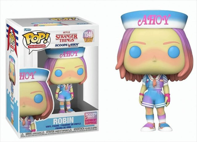 Funko Stranger Things Robin Scoops Ahoy Vinyl Figur - Bild 1