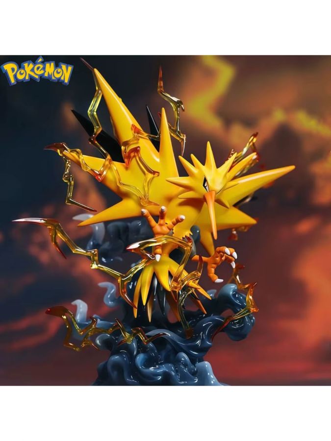 Bandai Pokemon Zapdos Actionfigur aus PVC in Gelb, Höhe: 15,5 cm - Bild 3