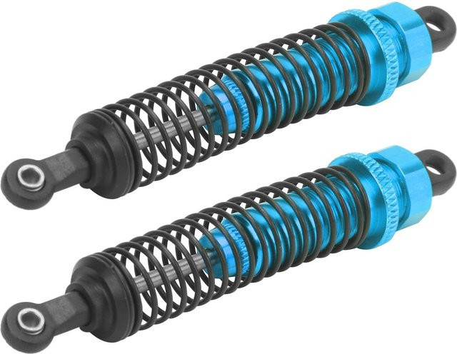 KaiSai TRAXXAS RC Metall Stoßdämpfer 2-teiliges Set Blau - Bild 1