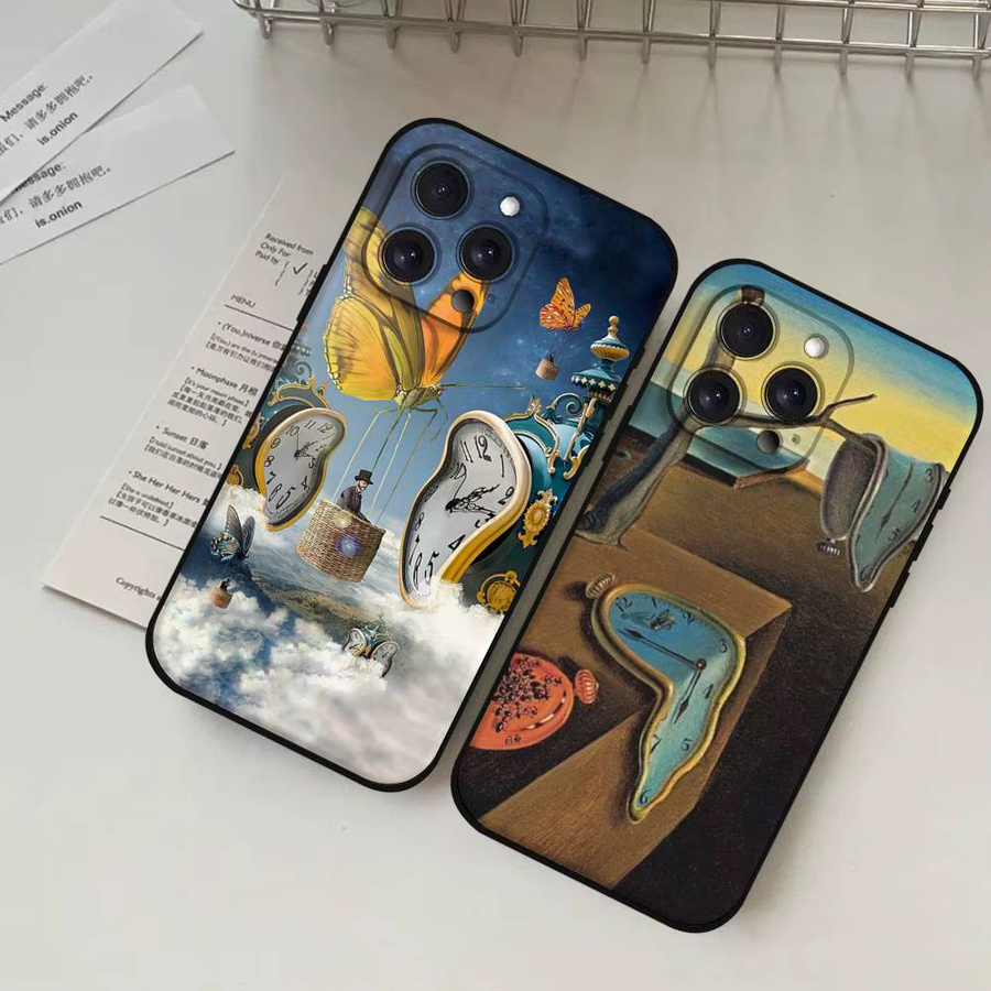 Mesuca Handyhülle mit Salvador Dali Gemälde für iPhone Modelle in Multicolour - Bild 2