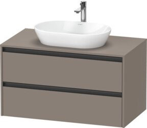Duravit Waschtischunterschrank Ketho.2 Wandhängend Breite: 100 cm, Tiefe: 55 cm, Höhe: 56,8 cm - Bild 1