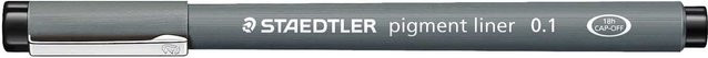 Staedtler Pigment Liner Fineliner in Schwarz mit 0,1 mm Strichstärke - Bild 1