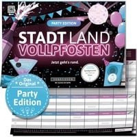 Denkriesen Stadt Land Vollpfosten Party Edition Partyspiel - Bild 1