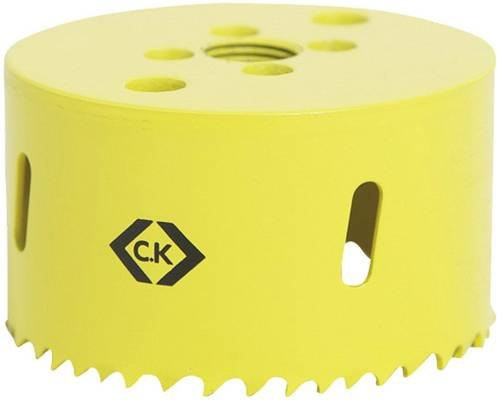 C.K Lochsäge aus Bimetall in Gelb, Durchmesser: 76 mm - Bild 1