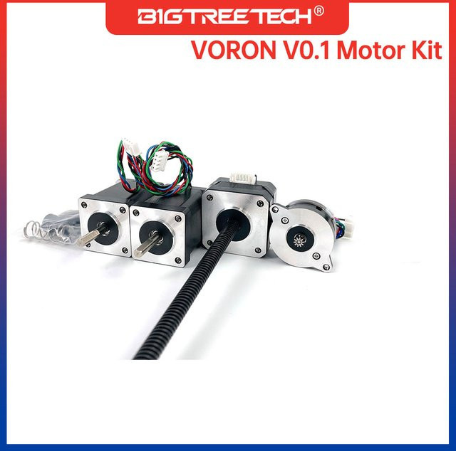 BIGTREETECH VORON V0.1 Motor Kit mit LDO Schrittmotoren in Schwarz für 3D Drucker Upgrade - Bild 1