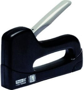 Rapid Handtacker Derby S530 Hobby aus Kunststoff in Schwarz mit 11,4 mm Klammerbreite - Bild 1