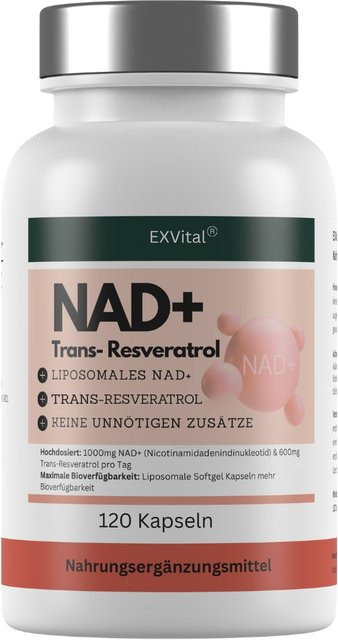 EXVital NAD+ Kapseln, 120 Kapseln - Bild 1