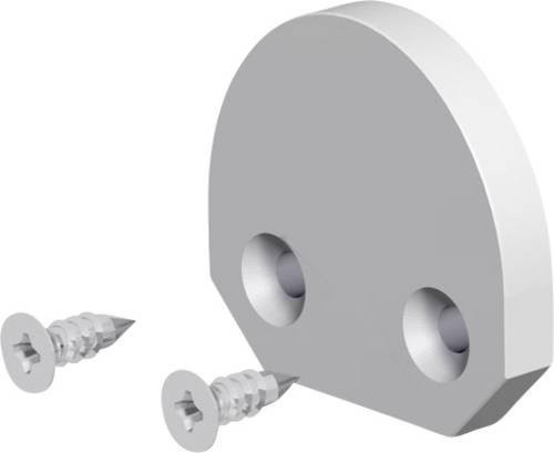 EVN APRE EAP Profil-Endkappe aus eloxiertem Aluminium in Silber, Maße: 3 mm x 20 mm - Bild 1