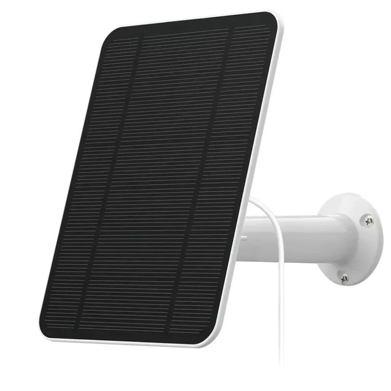SimpliSafe Solarpanel-Ladekabel für die kabellose Outdoor-Überwachungskamera in Weiß - Bild 4