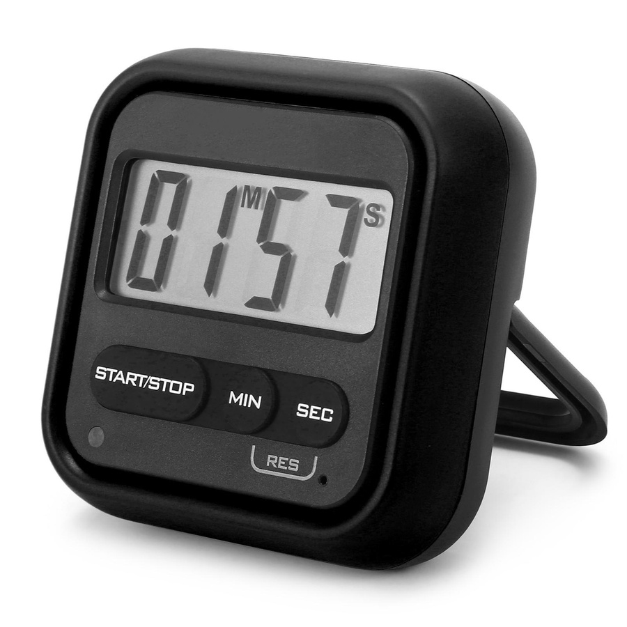 TOMTOP JMS Digitaler Küchentimer mit lautem Alarm und großem LCD-Display in Schwarz oder Grün - Bild 6