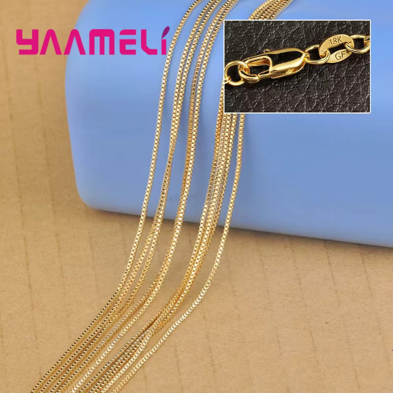 YAAMELI Halskette, Gelbgold, Unisex - Bild 3