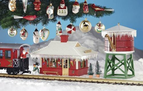 Piko G 62702G Weihnachts Wasserturm Fertigmodell für Spur G - Bild 1