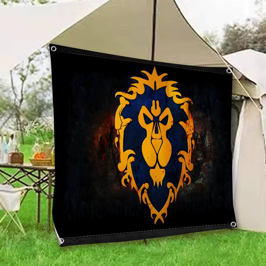 Arthas World of Warcraft Wandbanner Mandala Kunstdekoration, bunt, B/H: 70 x 50 cm - Bild 4