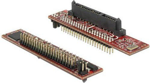 Delock 62686 Schnittstellen-Konverter SATA auf IDE in Rot - Bild 1