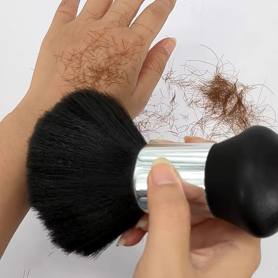 Gair Friseursalon Pinsel Set mit Schneidetasche und Staubkollektor - Bild 3