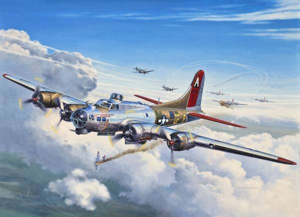 Revell B-17G Flying Fortress, Modellbau, 1:72, ab 13 Jahren - Bild 5