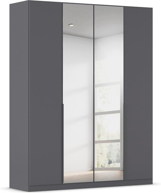 RAUCH Drehtürenschrank Alabama mit Spiegel in Graumetallic und Beige, B/H: 181 x 229 cm - Bild 1