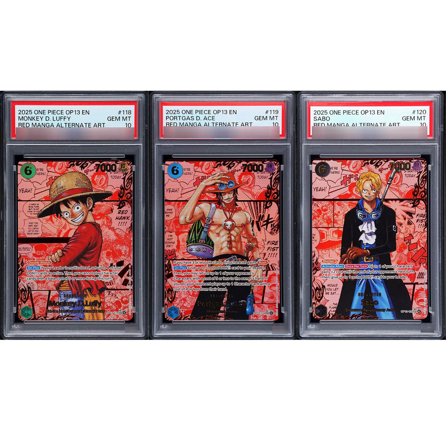 Bandai One Piece Portgas D. Ace Sammelkartenspiel, Rot, Einzelfigur - Bild 4