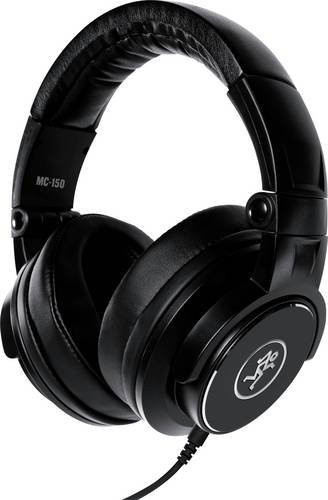 Mackie MC-150 Studio Over-Ear Kopfhörer kabelgebunden Schwarz - Bild 1