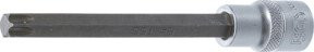 BGS Bit-Einsatz T55 TX, Antrieb Innenvierkant 12,5 mm (1/2 Zoll), Länge: 140 mm, Farbe: Silber - Bild 1