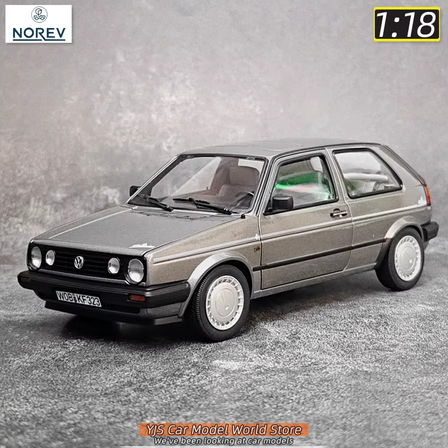 NOREV VW 1989 Golf Champion, Druckgussmodell, 1:18, Metall, Grau - Bild 3