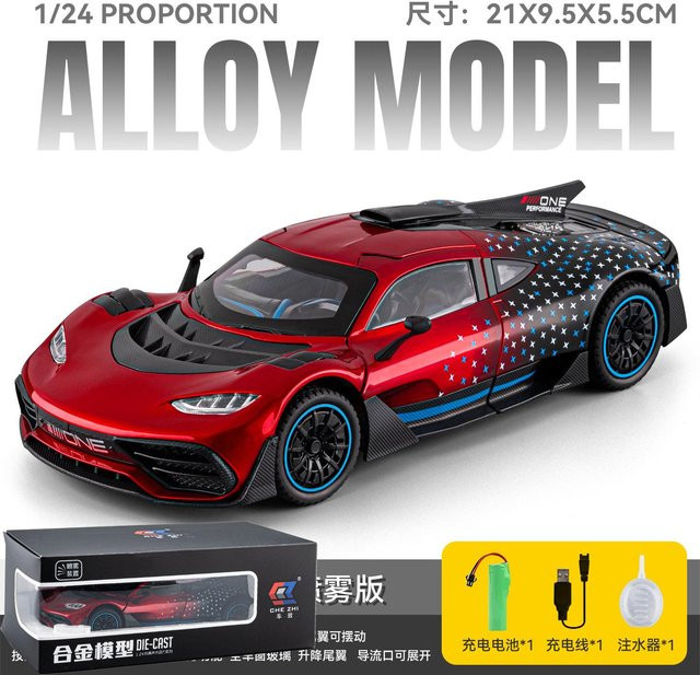 Mercedes Benz Amg One Hypercar, Modellauto, 1:24, Metall, ab 14 Jahren - Bild 1