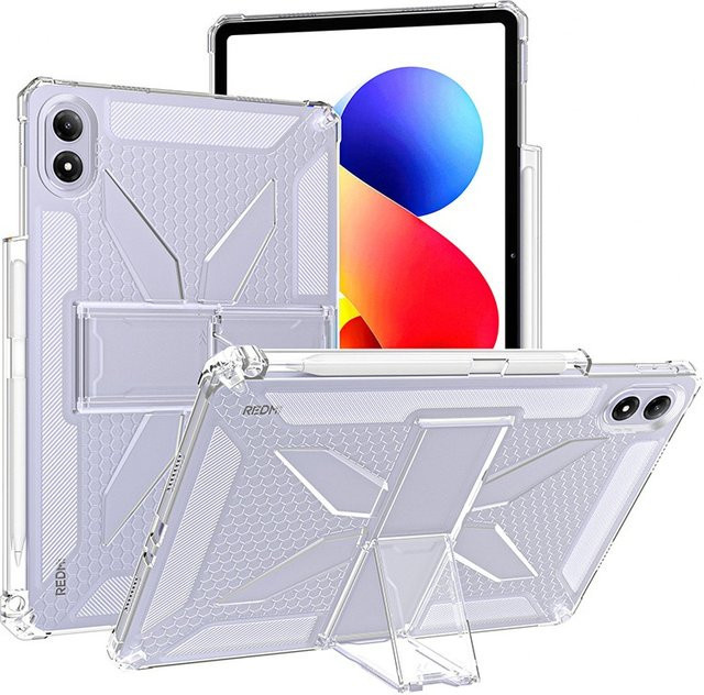 Xiaomi Redmi Pad 2 Pro 12,1 Zoll Schutzhülle mit Ständer und Stiftschlitz in Transparent - Bild 1