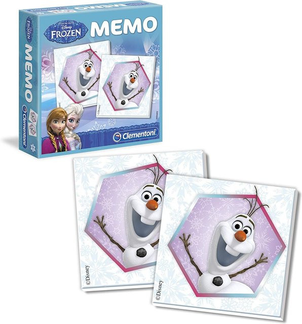 Clementoni Memo Game Frozen - Die Eiskönigin, Kinderspiel, ab 3 Jahren - Bild 1