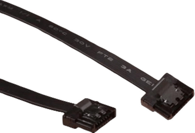 ACT AK3391 SATA-III-Anschlusskabel 6 Gbit/s, Schwarz, Länge: 0,50 m - Bild 1