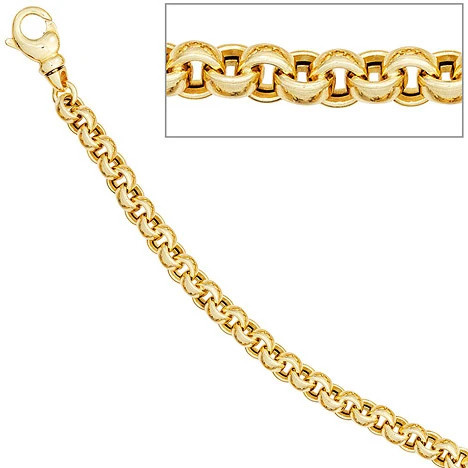 Colfem Erbsarmband 585 Gelbgold, 19 cm, Unisex - Bild 1