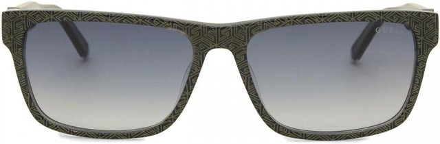 Guess GU00074 Sonnenbrille, Vollrand, Square, Kunststoff, Herren, grau - Bild 1