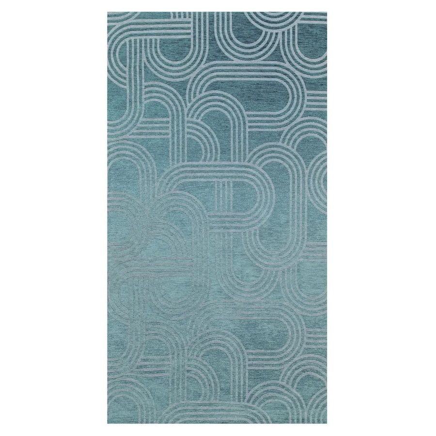 Lola&Moi Teppich Blue Glow Blau B: 80 cm, T: 150 cm - Bild 2
