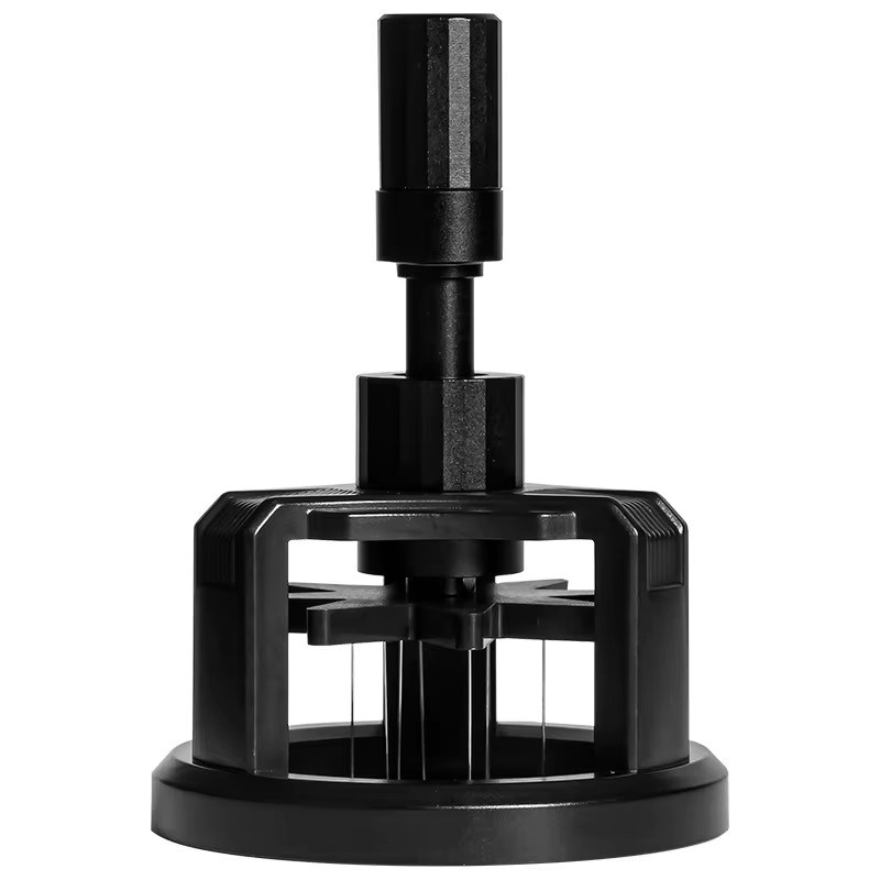 Gingira Rotierender magnetischer Pulververteiler für Kaffee in Schwarz, rund und höhenverstellbar - Bild 4